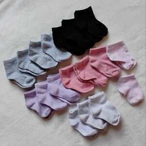 Set Of 17 Pair Baby Socks | 6-12 Months